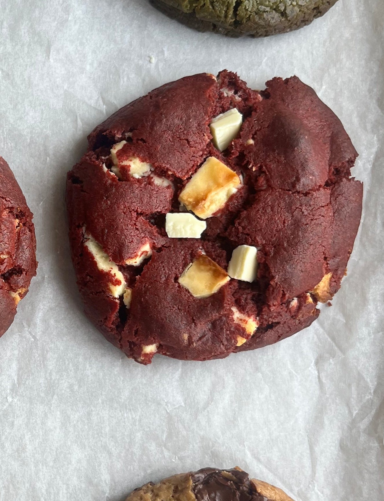 red velvet cookie | homemade in haarlem