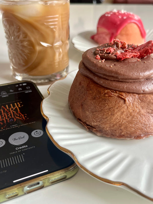 chocolate covered strawberry broodje | homemade in haarlem