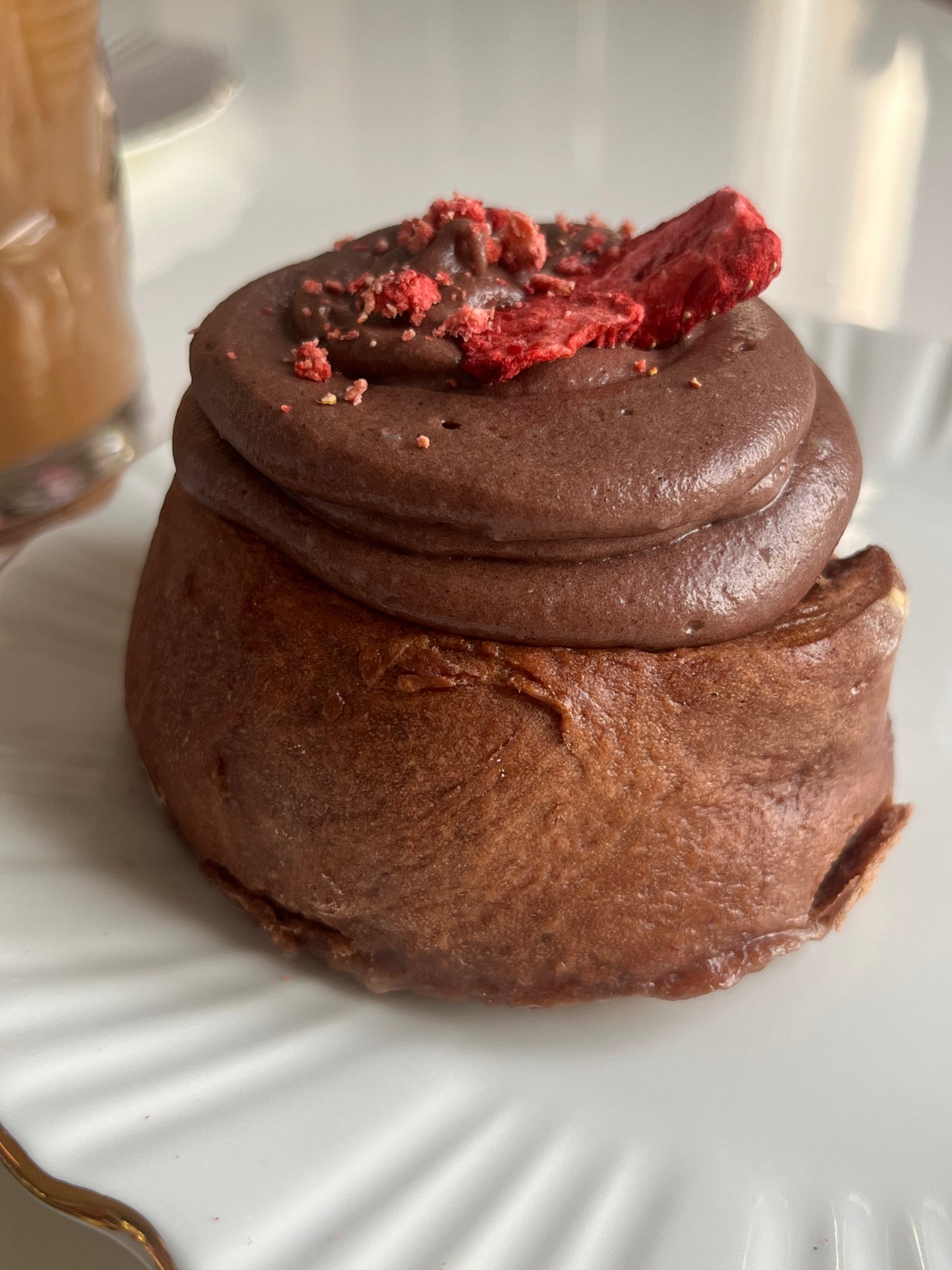 chocolate covered strawberry broodje | homemade in haarlem